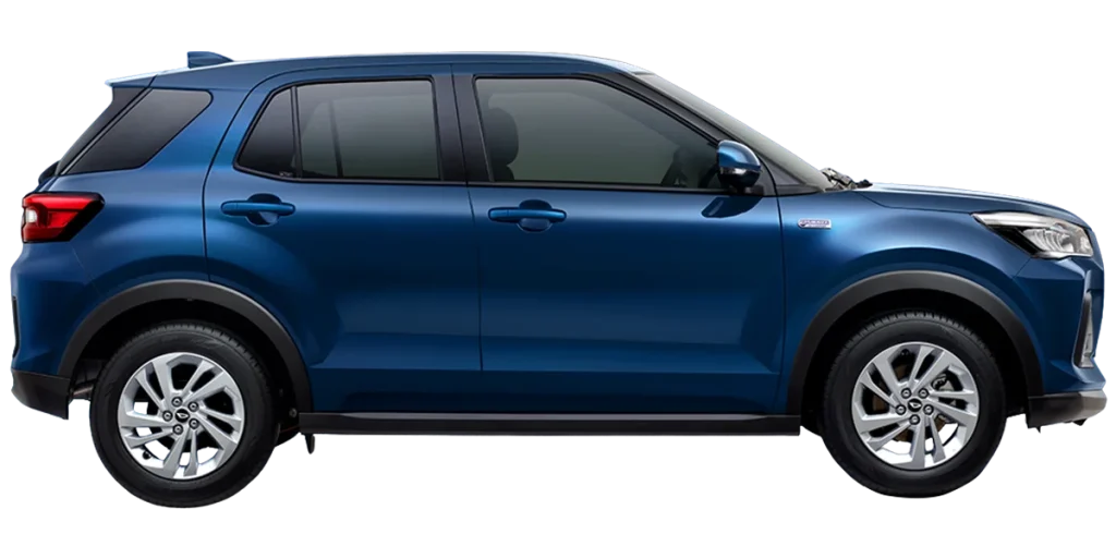 Daihatsu Rocky Karawang tampilan eksterior SUV modern dengan desain sporty dan stylish