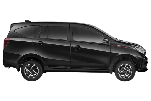 Tampilan depan Daihatsu Sigra Karawang dengan grille elegan dan lampu LED