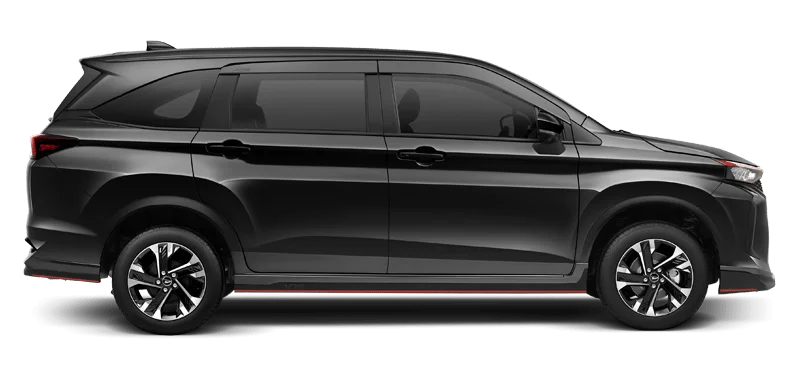 Tampilan depan Daihatsu All New Xenia Karawang dengan grille elegan dan lampu LED