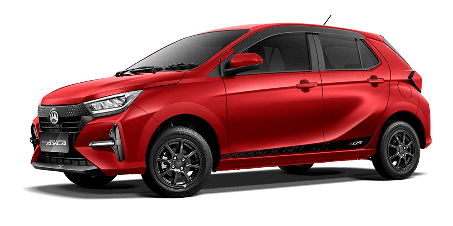 Daihatsu New Ayla Karawang warna putih desain stylish cocok untuk keluarga muda