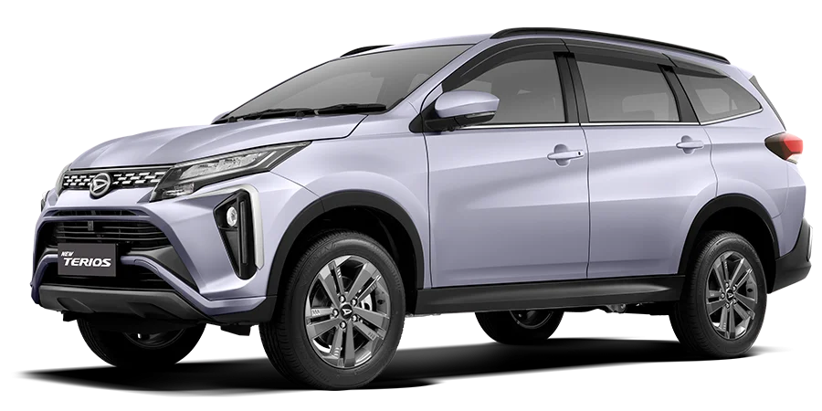 Daihatsu All New Terios Karawang desain sporty dengan ground clearance tinggi