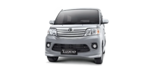 Daihatsu Luxio Karawang tampilan eksterior elegan mobil keluarga dengan kabin luas
