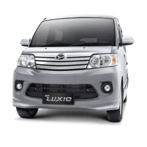 Daihatsu Luxio Karawang tampilan eksterior elegan mobil keluarga dengan kabin luas