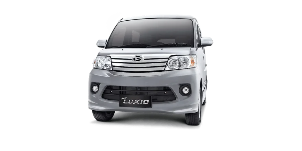 Daihatsu Luxio Karawang tampilan eksterior elegan mobil keluarga dengan kabin luas